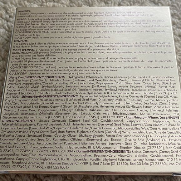 Stila Sculpt & Glow - Contouring & Highlighting Palette - Picture 9 of 13